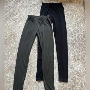 Black and Gray Aeropostale Leggings